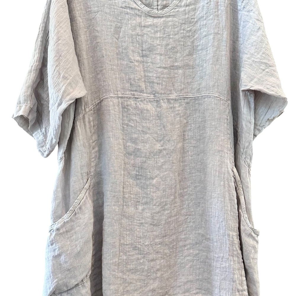 Blue Fish Linen Zen Tunic NWOT - Picture 8 of 12